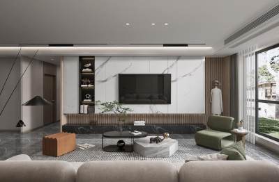 现代客厅 沙发茶几组合 组合沙发 休闲椅 多人沙发 雕塑摆件